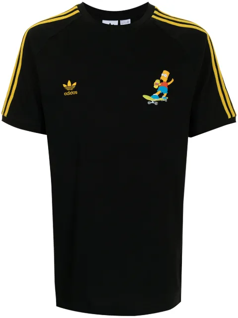 Adidas x Simpsons Stripe T-shirt - Farfetch