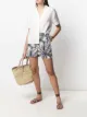 Image 2 of P.A.R.O.S.H. palm tree-print mini skirt