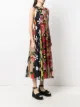 Molly Goddard floral-patchwork dress