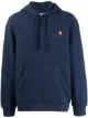 Image 1 of Carhartt WIP Contra embroidered logo cotton hoodie