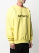Carhartt WIP logo-print rib-trimmed sweatshirt