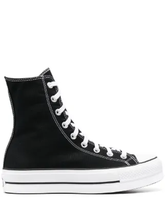 converse extra high platform low top