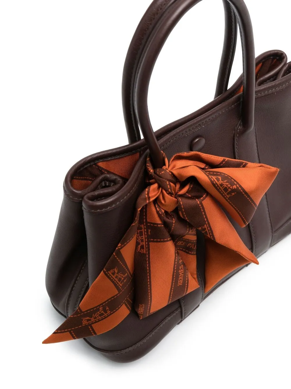 фото Hermès сумка-тоут garden party pm pre-owned