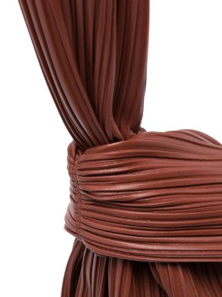 Jen pleated faux-leather bag展示图