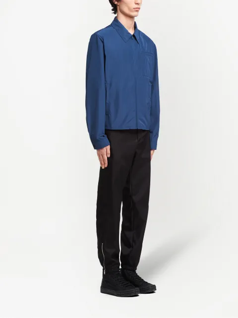 technical poplin jacket