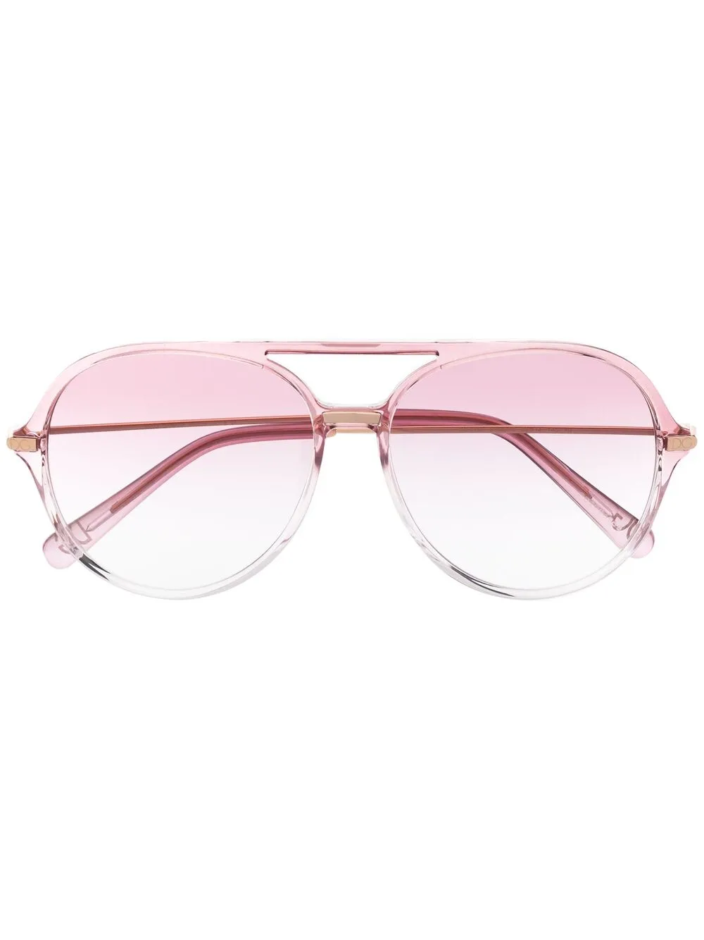 фото Dolce & gabbana eyewear солнцезащитные очки в массивной оправе