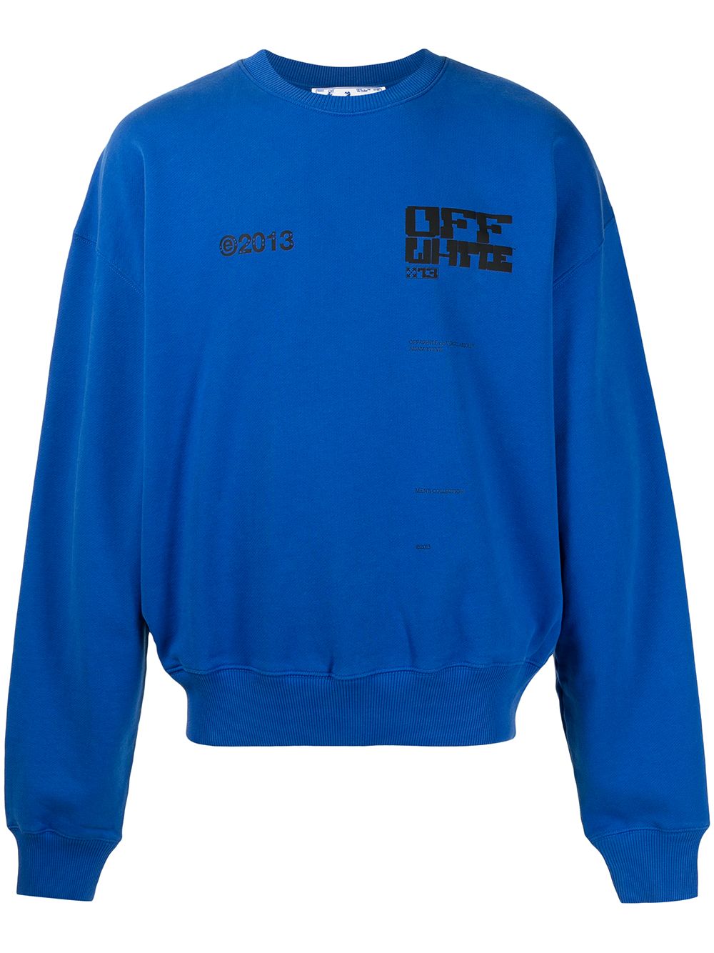 Off-white Arrows-motif Sweatshirt In Blue