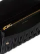 Miu Miu matelassé leather chain wallet