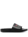 10 CORSO COMO x Fila polka-dot slides - Black