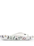 10 CORSO COMO x Fitflop iQushion flip-flops - White