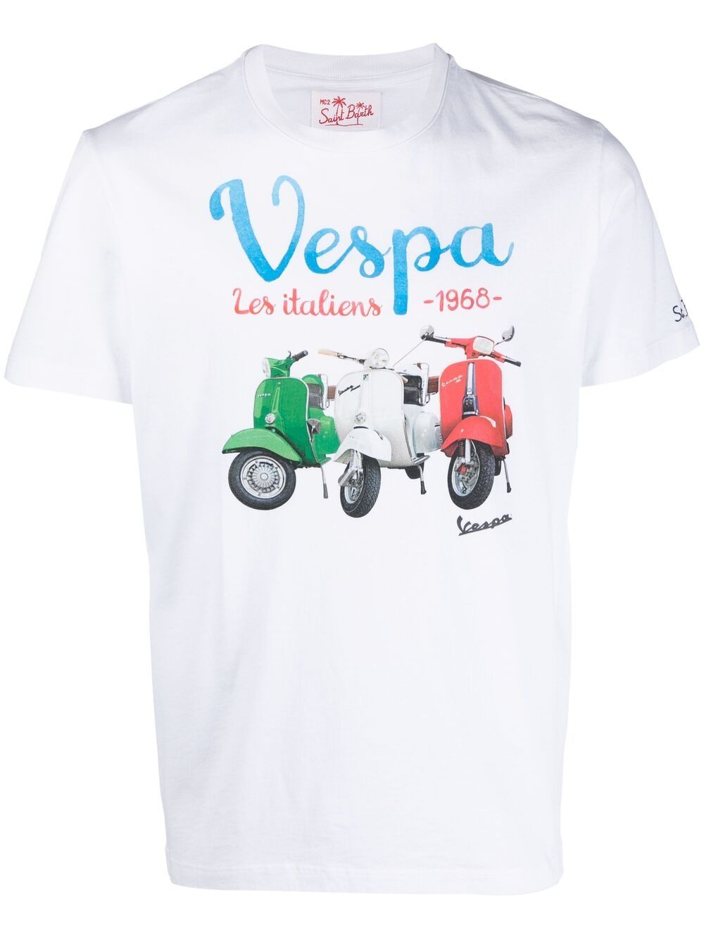 фото Mc2 saint barth футболка vespa с графичным принтом