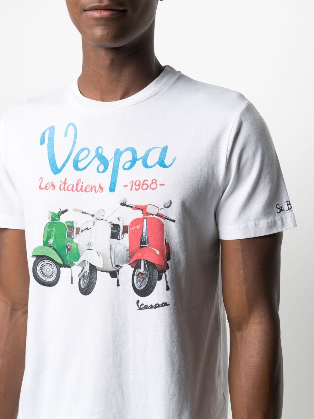 фото Mc2 saint barth футболка vespa с графичным принтом