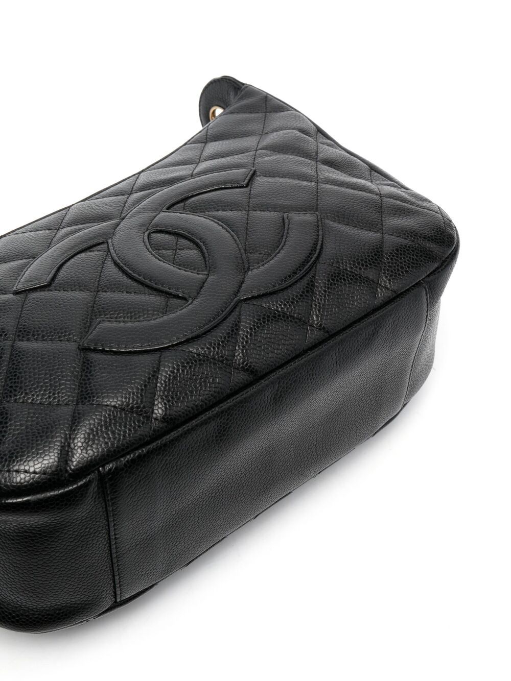 фото Chanel pre-owned стеганая сумка на плечо 2004-го года с логотипом cc