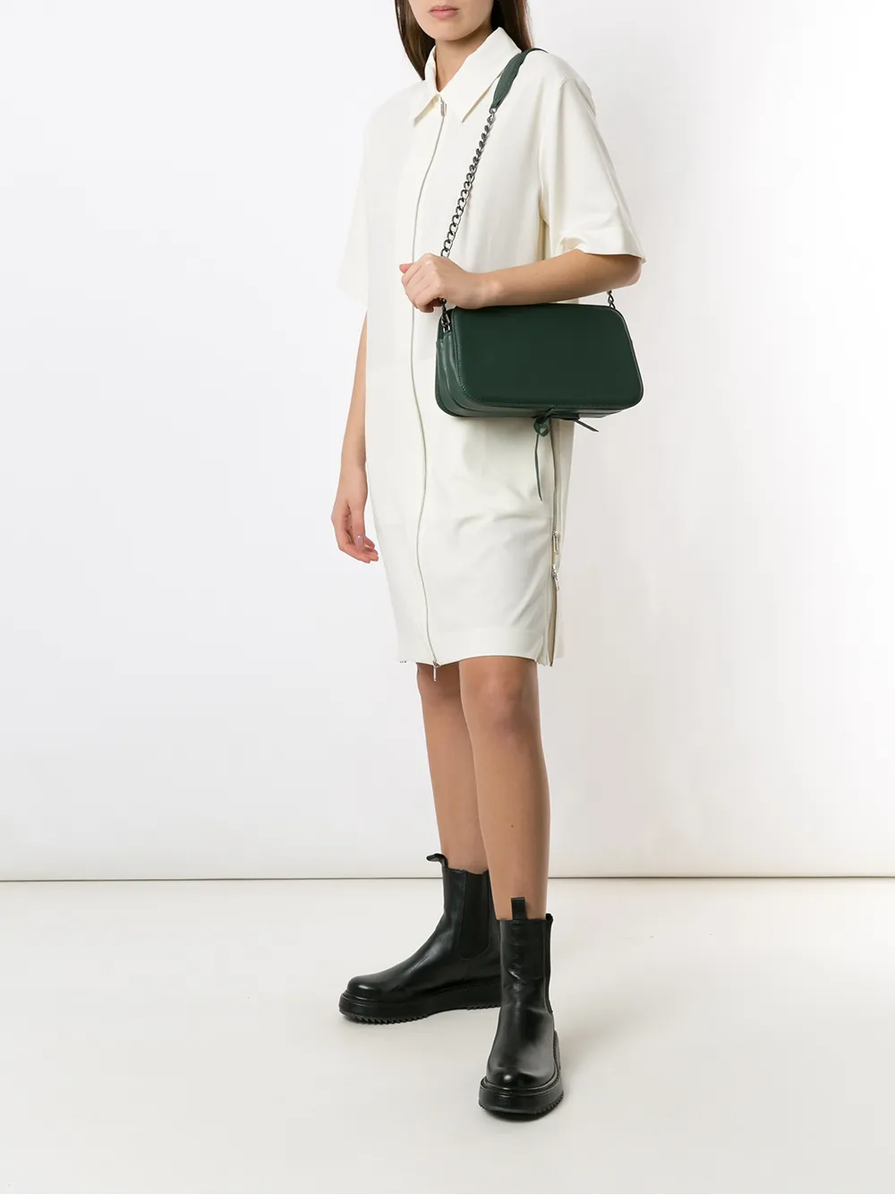  Sarah Chofakian Chofakian Clutch Bag - Green 