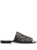 10 CORSO COMO x The Merchant of Florence Woodstock slides - Black