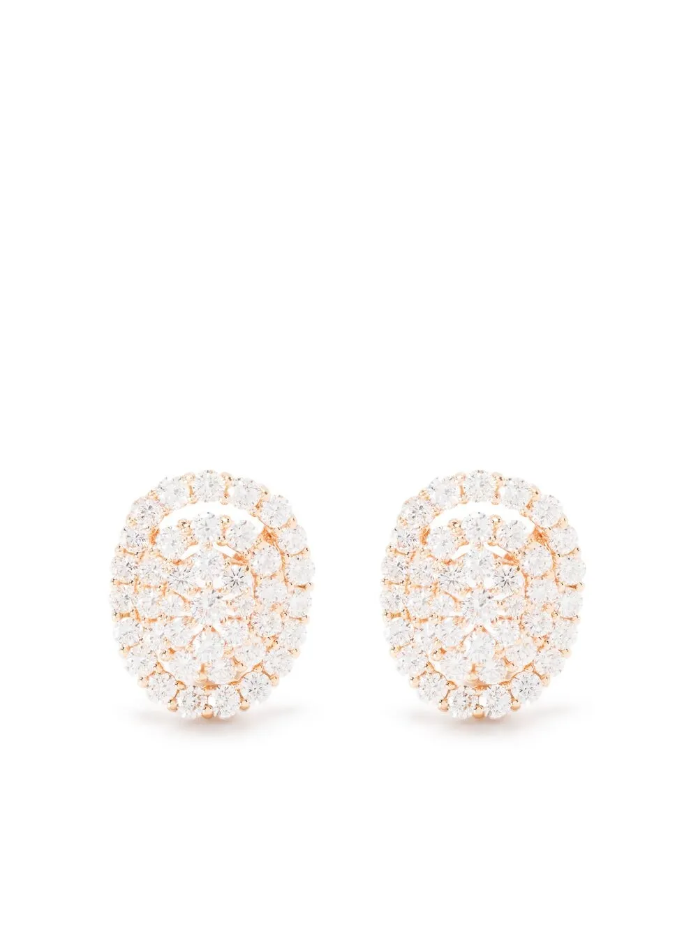 LEO PIZZO серьги Must Have из розового золота с бриллиантами