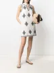 Imagen 2 de Tory Burch vestido con estampado geométrico