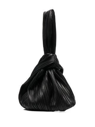 Jen pleated faux-leather tote bag展示图