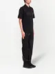 Prada triangle logo polo shirt