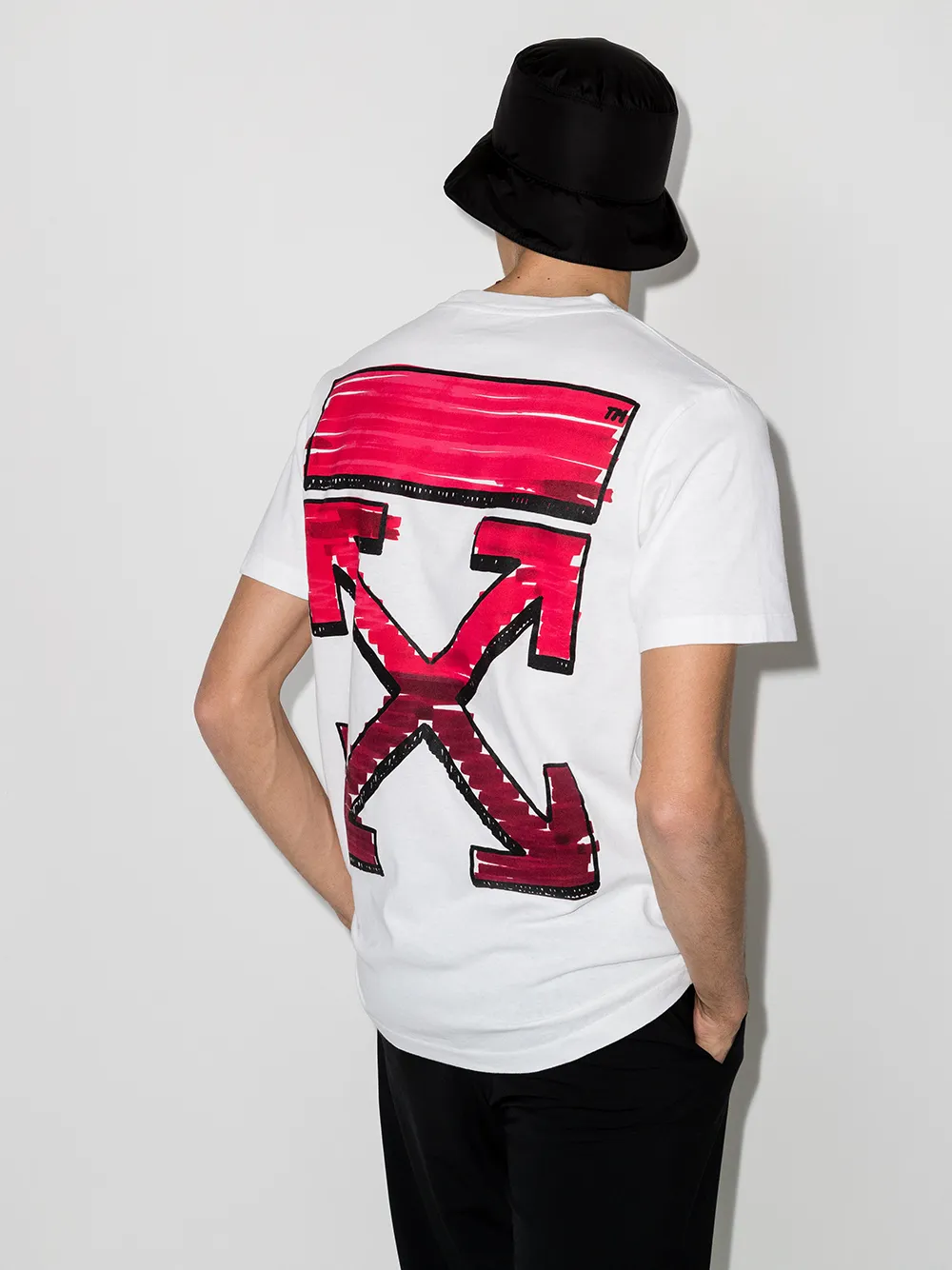 фото Off-white футболка с логотипом arrows