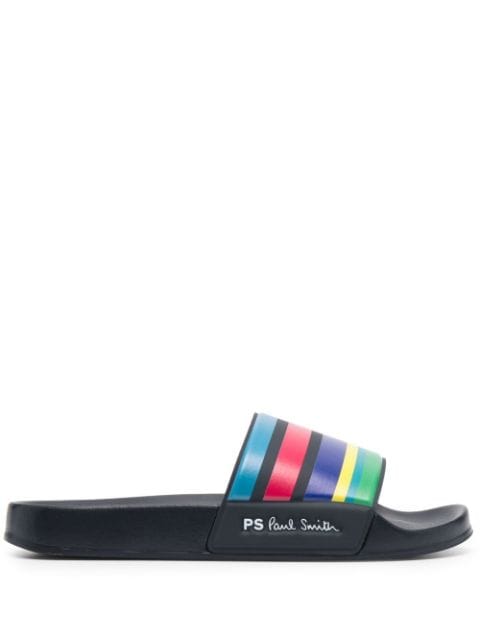 PS Paul Smith striped sliders