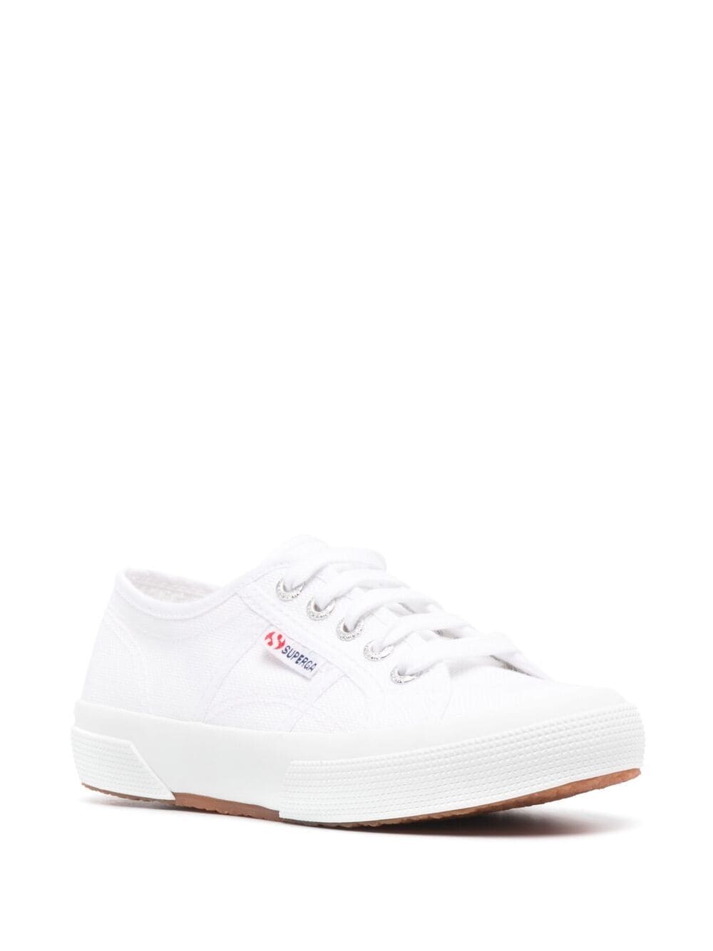 Shop Superga Low-top Lace-up Sneakers In White