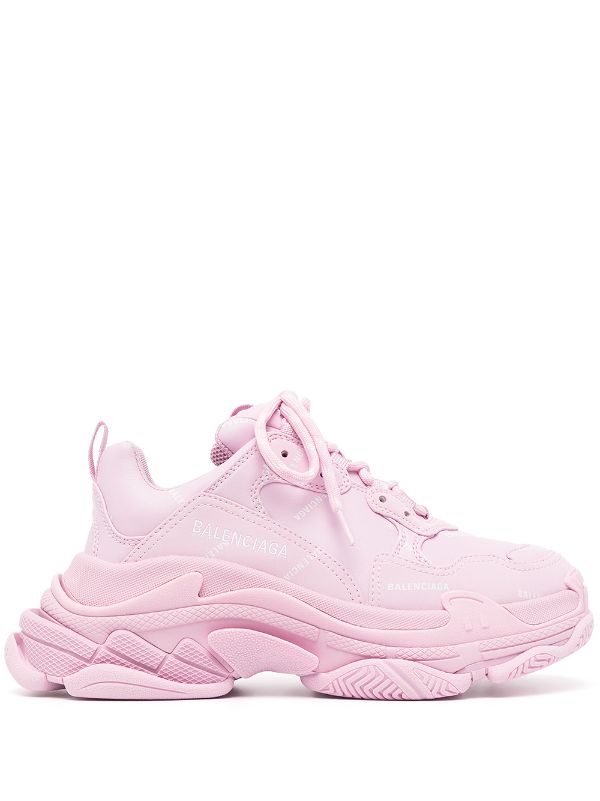 Balenciaga Triple S Faded sneakers for Women  Pink in UAE  Level Shoes