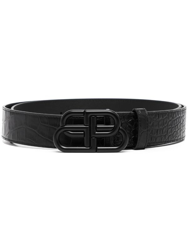 balenciaga bb wide belt