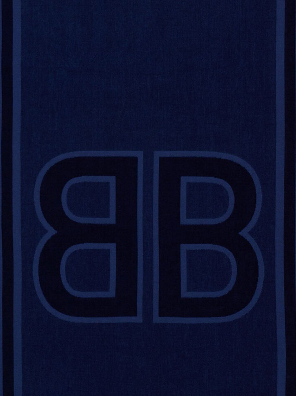 фото Balenciaga пляжное полотенце с логотипом bb