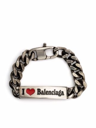 Balenciaga Gourmette Plate Bracelet - Farfetch