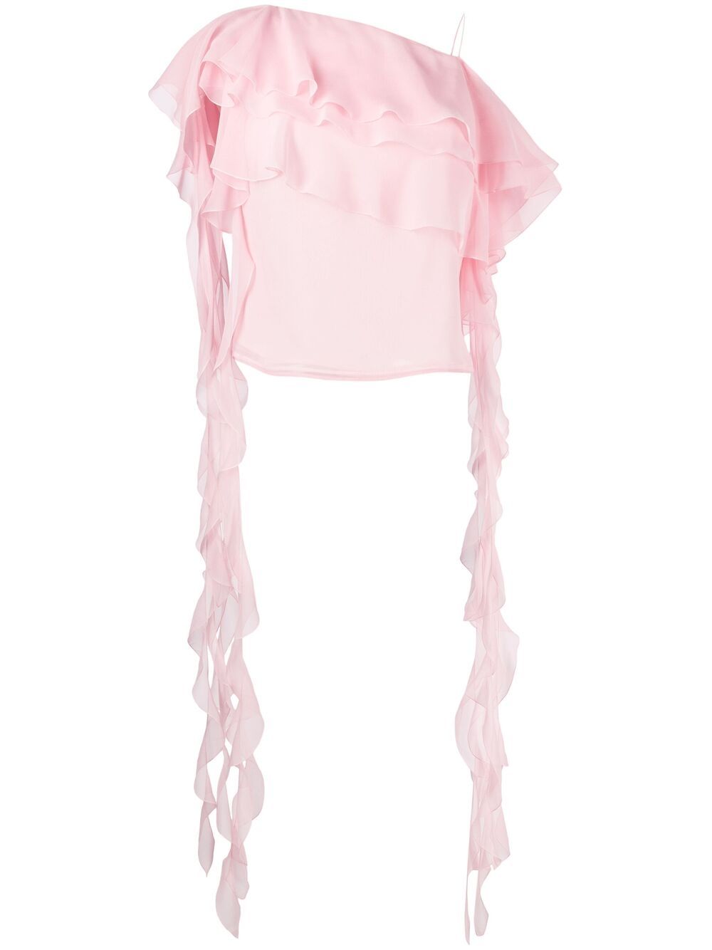 фото Blumarine off-shoulder draped blouse