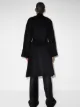 Low Classic long-sleeve tied-waist coat