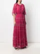 Mes Demoiselles short-sleeve maxi dress