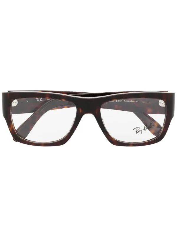 ray ban rectangular glasses