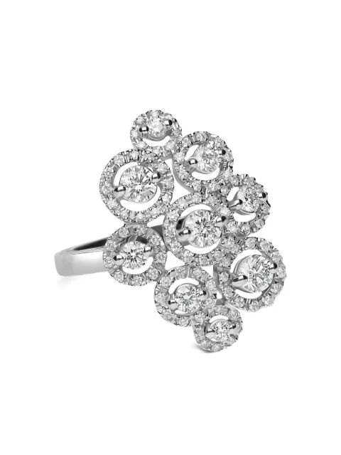 LEO PIZZO 18K white gold Crops diamond ring