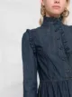 See by Chloé ruffle-trim denim dress