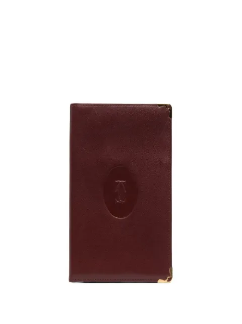 Cartier pre-owned logo-embossed bi-fold wallet