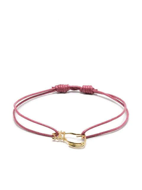 Aliita 9kt yellow gold cat cord bracelet
