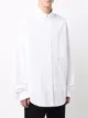 Balenciaga chemise à logo imprimé au dos