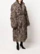 Balenciaga Mantel aus Faux Fur