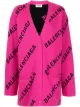 Imagem 1 de Balenciaga Cardigan oversized com logo