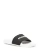 Image 2 of Balenciaga raised logo slide sandals