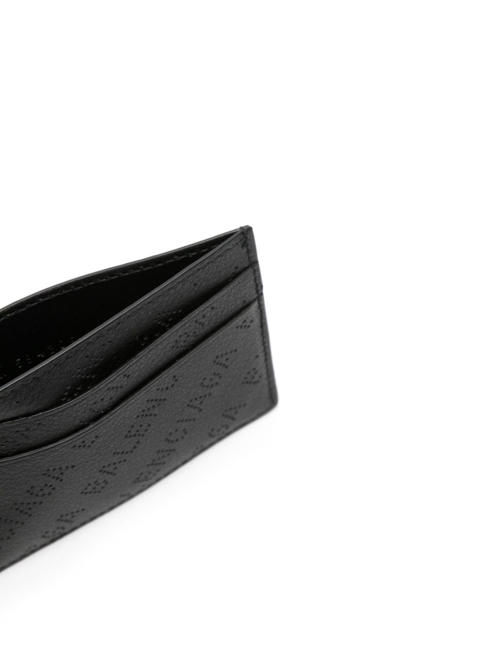 Balenciaga perforated logo cardholder Men