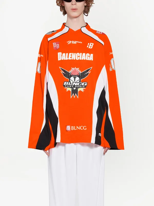 balenciaga hockey jersey