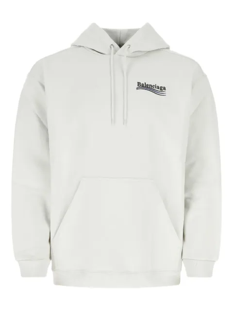 Balenciaga Political Campaign embroidered hoodie