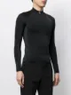 Balenciaga B Sport logo long-sleeve fitted top