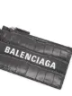 Balenciaga lanyard zip pouch wallet