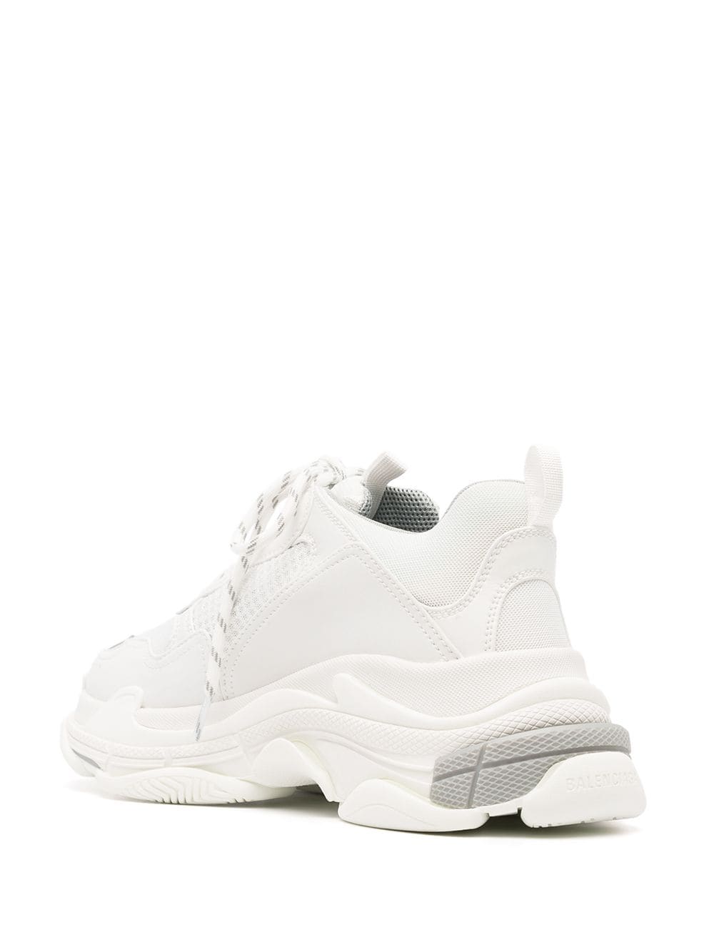 Shop Balenciaga Triple S Sneakers In Weiss