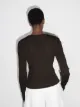 Low Classic hook-closure ribbed cardigan