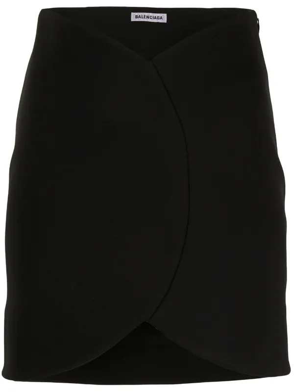 【関税＆送料込み】Balenciaga Mini Skirt Clothing BALENCIAGA Frayed cotton-blend ripstop mini skirt | NET-A-PORTER
